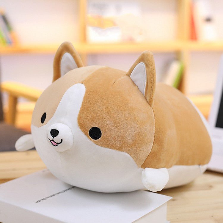 Cute Corgi Dog Plush Toys Pillows - TOY-PLU-37201 - Hanjing youyoujingcao - 42shops