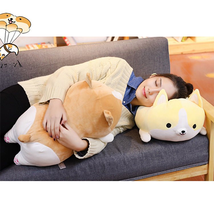 Cute Corgi Dog Plush Toys Pillows - TOY-PLU-37204 - Hanjing youyoujingcao - 42shops