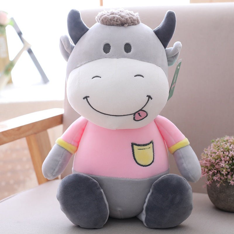 Cute Cow Plush Toy - TOY-PLU-78004 - Yangzhou burongfang - 42shops