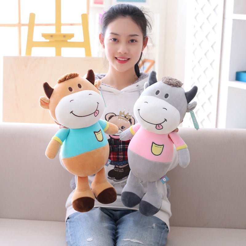 Cute Cow Plush Toy - TOY-PLU-78001 - Yangzhou burongfang - 42shops