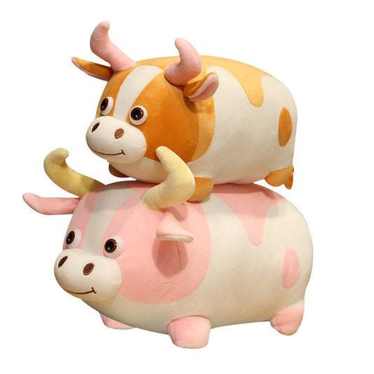 Cute Cow Plush Toy Pillow Multicolor - TOY-PLU-69401 - Yangzhou burongfang - 42shops