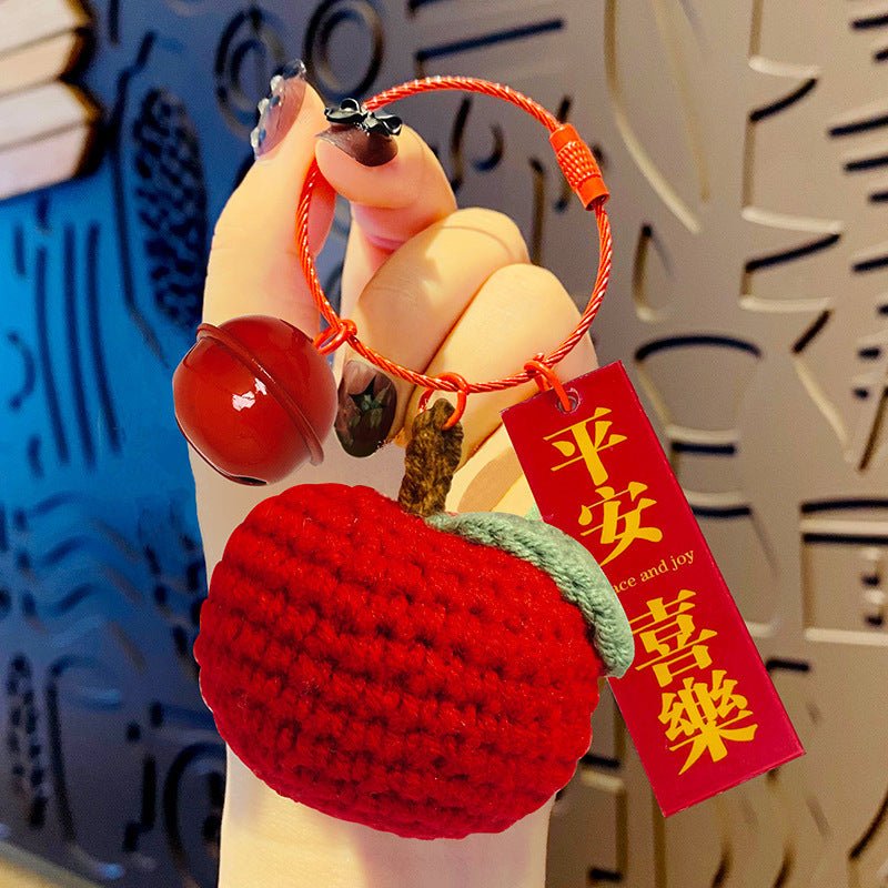 Red Apple Charms (2pcs) (14mm x 17mm) Kawaii Fruit Charms Metal Findings Pendant Bracelet Earrings Zipper Pulls Bookmark Keychains CHM251