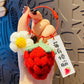Cute Crochet Doll Fruit Keychain Pendant - TOY-PLU-62703 - Yiwumanmiao - 42shops