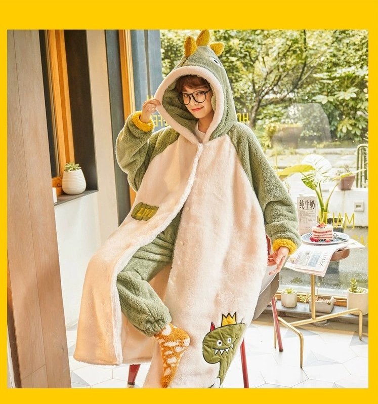 Cute Plush Couples Thickened Pajamas 42shops