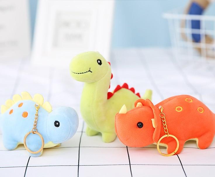 Cute Dinosaur Plush KeyChain Pendant - TOY-ACC-21904 - Gaomishiqinghua - 42shops