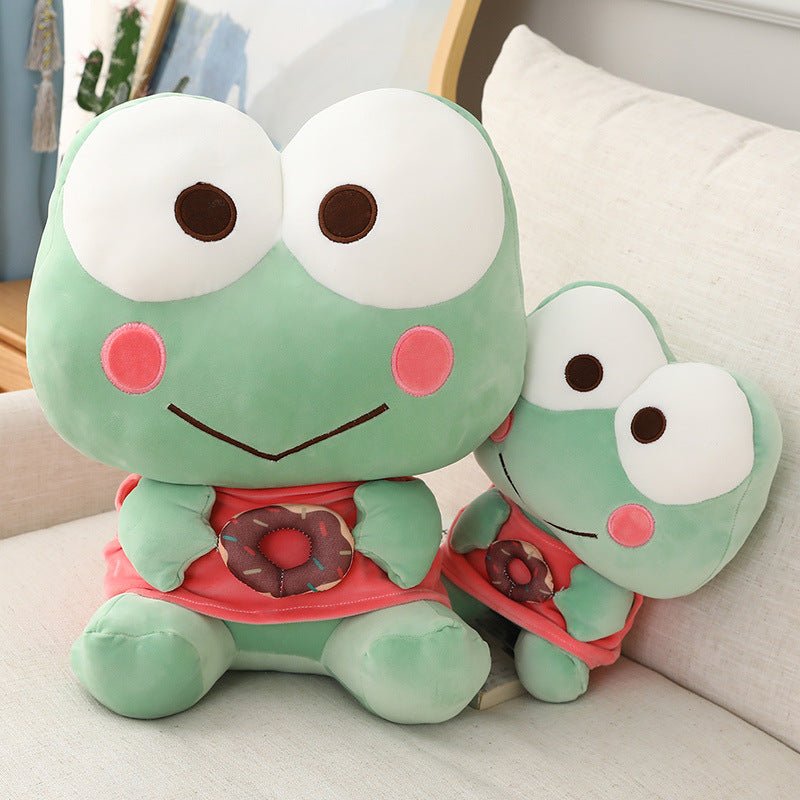 Cute Donut Big Eyes Frog Stuffed Plush Toy – 42shops
