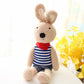 Cute Dressing White Brown Bunny Plush Toy - TOY-PLU-89137 - Yangzhoujijia - 42shops