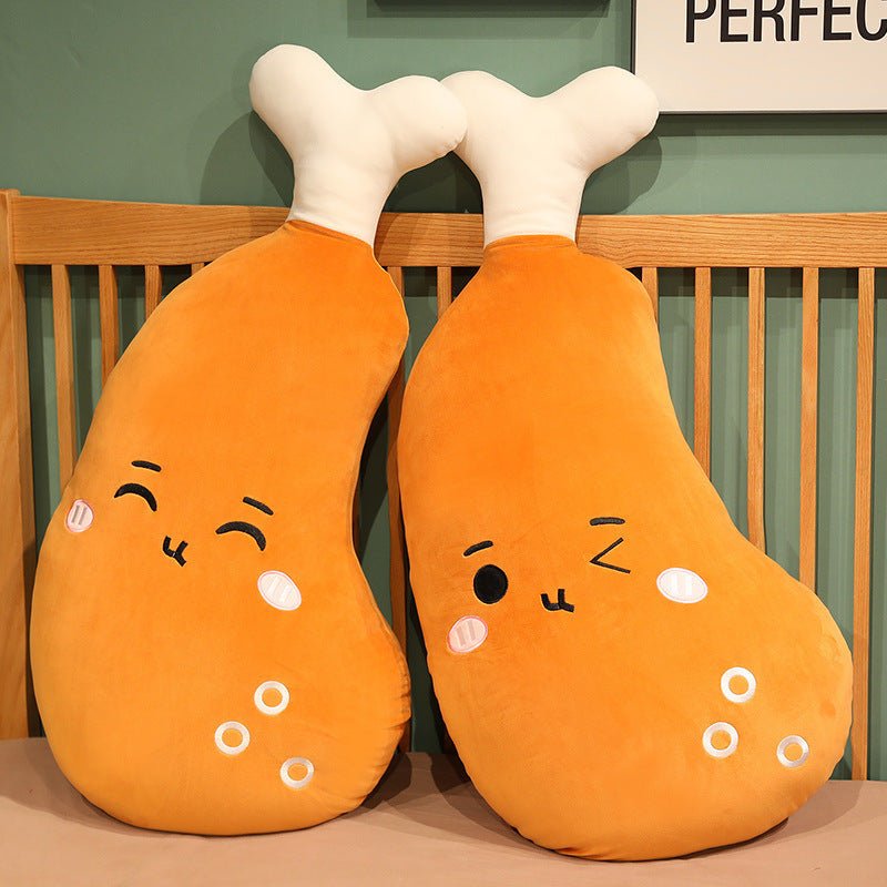 Cute Emotion Drumstick Plush Pillow Chicken Leg Toy - TOY-PLU-86901 - Yangzhoumeixuan - 42shops