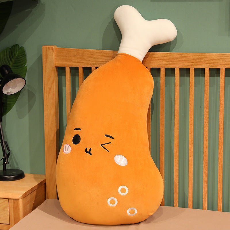 Cute Emotion Drumstick Plush Pillow Chicken Leg Toy - TOY-PLU-86904 - Yangzhoumeixuan - 42shops