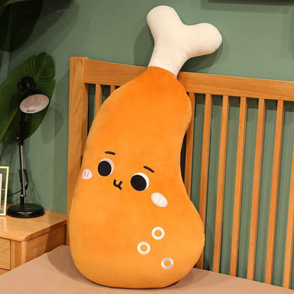 Cute Emotion Drumstick Plush Pillow Chicken Leg Toy - TOY-PLU-86901 - Yangzhoumeixuan - 42shops