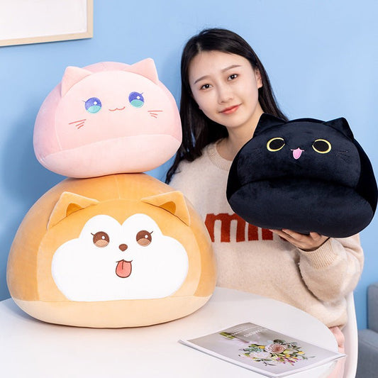 Cute Fat Cat Shiba Inu Plush Pillow - TOY-PLU-57101 - Yangzhou kaka - 42shops