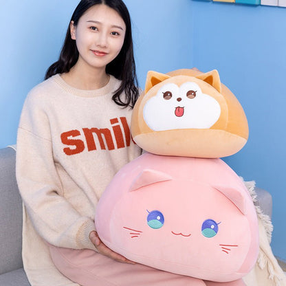 Cute Fat Cat Shiba Inu Plush Pillow - TOY-PLU-57101 - Yangzhou kaka - 42shops