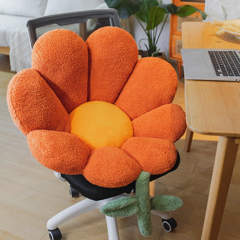 Cute Flower Plush Floor Pillow Seating Cushion - TOY-PLU-43601 - Yangzhoukeshibei - 42shops