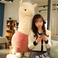 Cute Fluffy Alpaca Plush Toy Plush Cushion - TOY-PLU-26101 - Yiwu xuqiang - 42shops