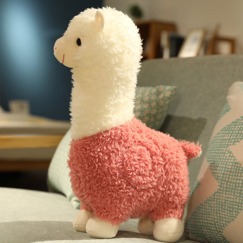 Cute Fluffy Alpaca Plush Toy Plush Cushion - TOY-PLU-26108 - Yiwu xuqiang - 42shops