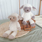 Cute Fluffy White Sheep Plush Doll - TOY-PLU-95701 - Weifangqingdegongyi - 42shops