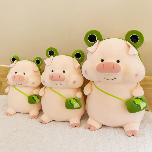 Cute Frog Rabbit Transforming Pig Plush Toy - TOY-PLU-90401 - Baigouxinchengshaqufang - 42shops