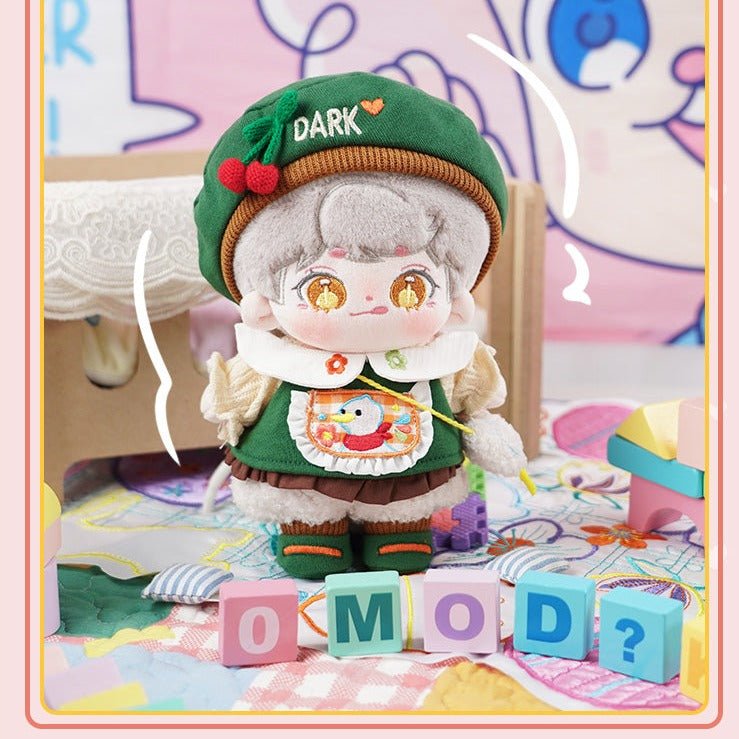 Cute Fuli Little Grey Cotton Doll - TOY-PLU-58402 - omodoki - 42shops