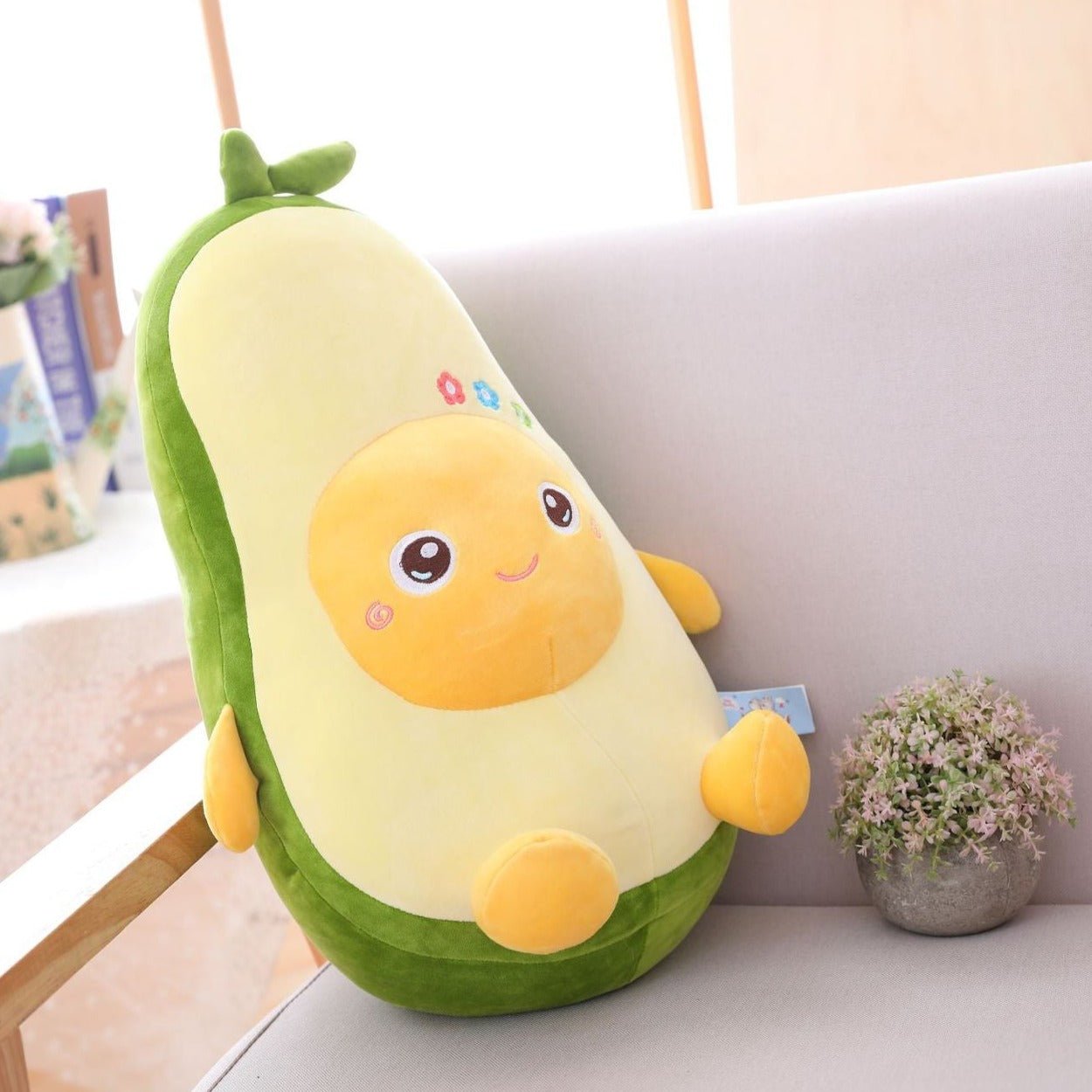 Cute Green Avocado Plush Toys Body Pillows - TOY-PLU-43901 - yangzhouyile - 42shops