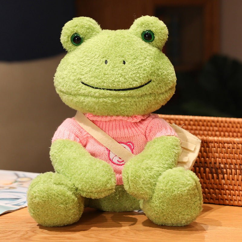 Cute Green Frog Plush Doll - TOY-PLU-76311 - Yangzhoumuka - 42shops