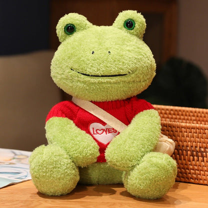 Cute Green Frog Plush Doll - TOY-PLU-76304 - Yangzhoumuka - 42shops