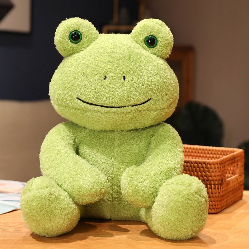 Cute Green Frog Plush Doll - TOY-PLU-76301 - Yangzhoumuka - 42shops