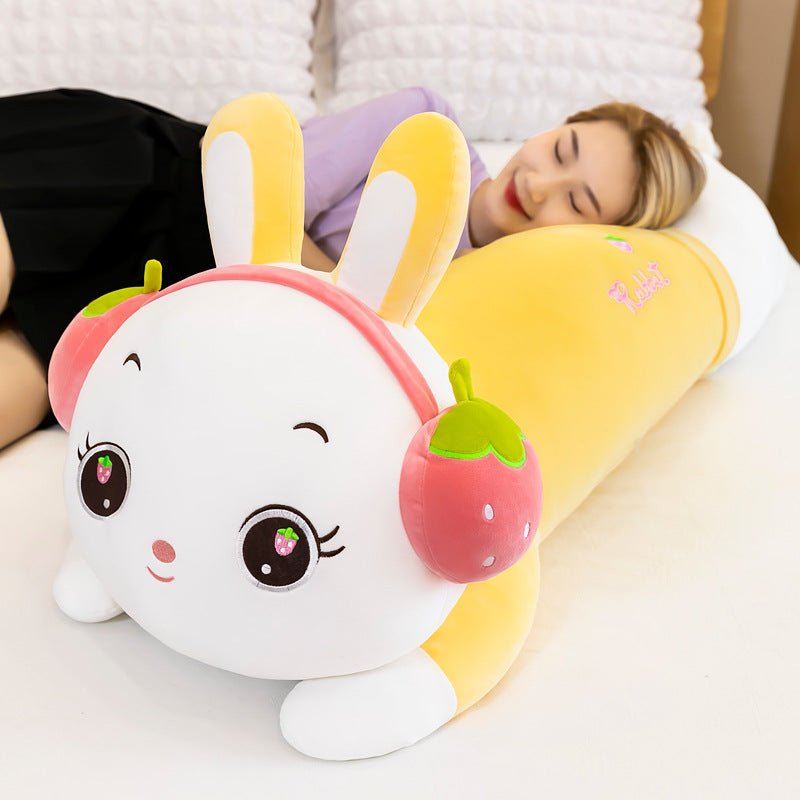 Cute Headphone Pink Bunny Plush Toys Pillows - TOY-PLU-33701 - Yangzhoumengzhe - 42shops