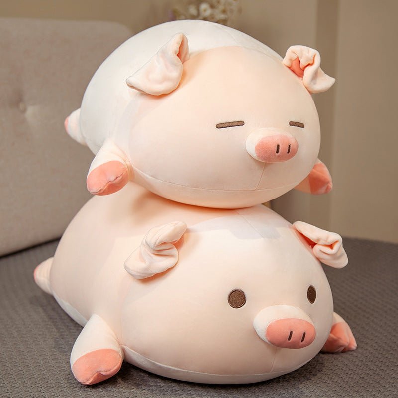 Cute Lying Posture Pink Pig Plush Toys - TOY-PLU-33001 - Yiwu xuqiang - 42shops