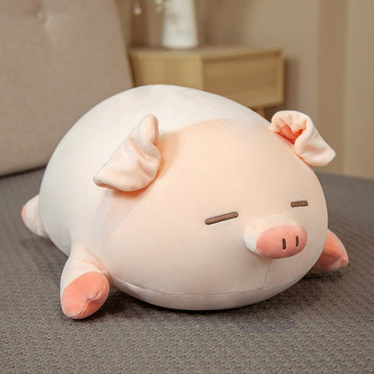Cute Lying Posture Pink Pig Plush Toys - TOY-PLU-33005 - Yiwu xuqiang - 42shops