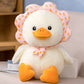 Cute Petal White Yellow Pink Duck Plushie Toys - TOY-PLU-43802 - yangzhouyile - 42shops