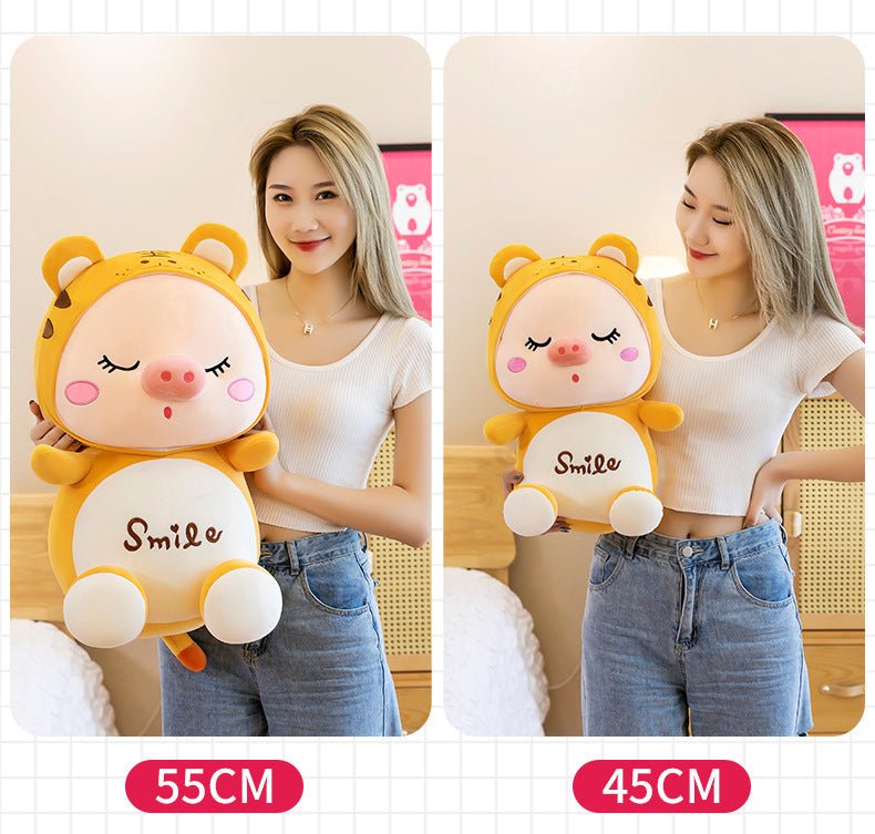 Cute Pig Plush Toy Stuffed Piggy Plushie Doll - TOY-PLU-90307 - Baigouxinchengshaqufang - 42shops