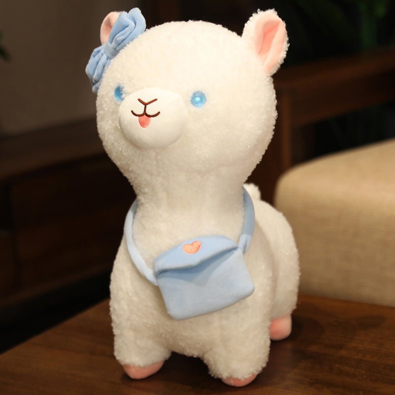 Cute Pink Blue Alpaca Plush Toy - TOY-PLU-98105 - Yangzhoukabusha - 42shops