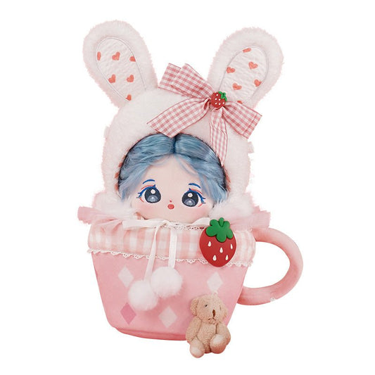 Cute Pink Cotton Doll Bunny Coffee Bag 8342:455283