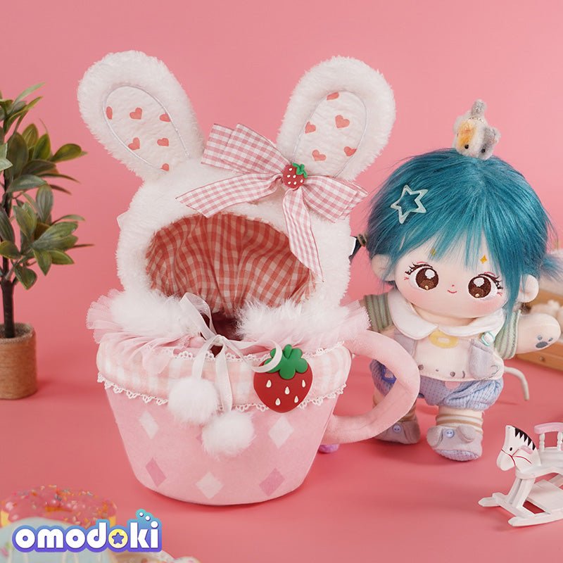 Cute Pink Cotton Doll Bunny Coffee Bag - TOY-ACC-45601 - omodoki - 42shops