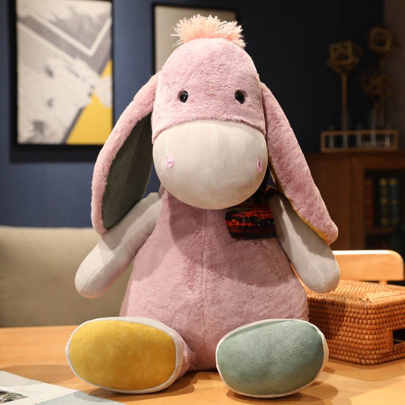 Cute Pink Donkey Stuffed Animal Plush Toys - TOY-PLU-30001 - Haoweida toy - 42shops
