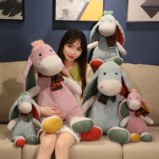 Cute Pink Donkey Stuffed Animal Plush Toys - TOY-PLU-30001 - Haoweida toy - 42shops