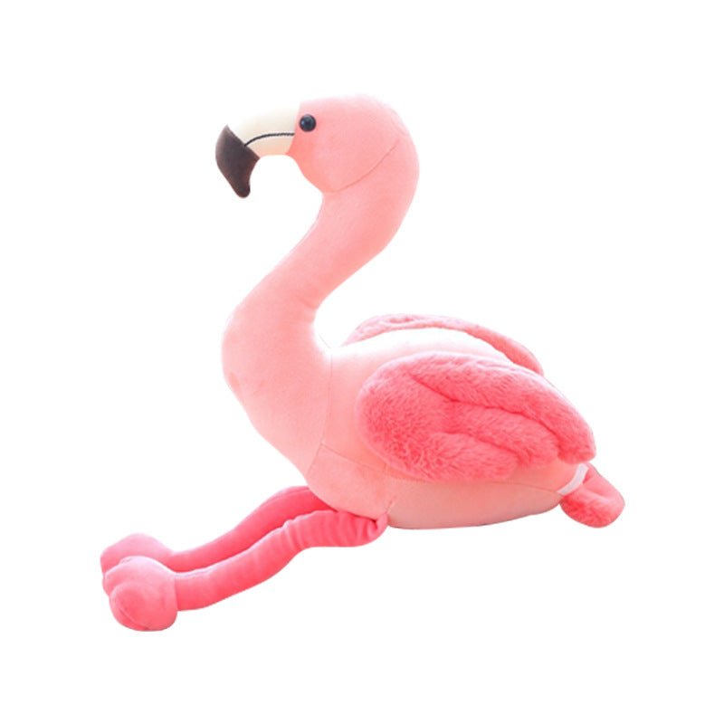 Cute Pink Flamingo Plush Doll Pillow - TOY-PLU-91801 - Yangzhouboshiwei - 42shops