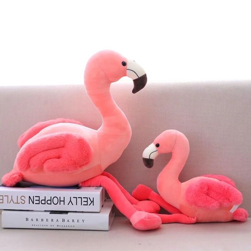 Cute Pink Flamingo Plush Doll Pillow - TOY-PLU-91801 - Yangzhouboshiwei - 42shops