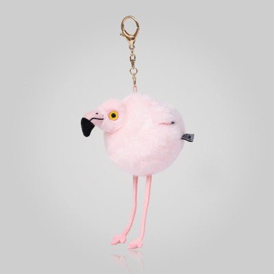 Cute Pink Flamingo Plush Pendant - TOY-PLU-17501 - Bowuwenchuang - 42shops