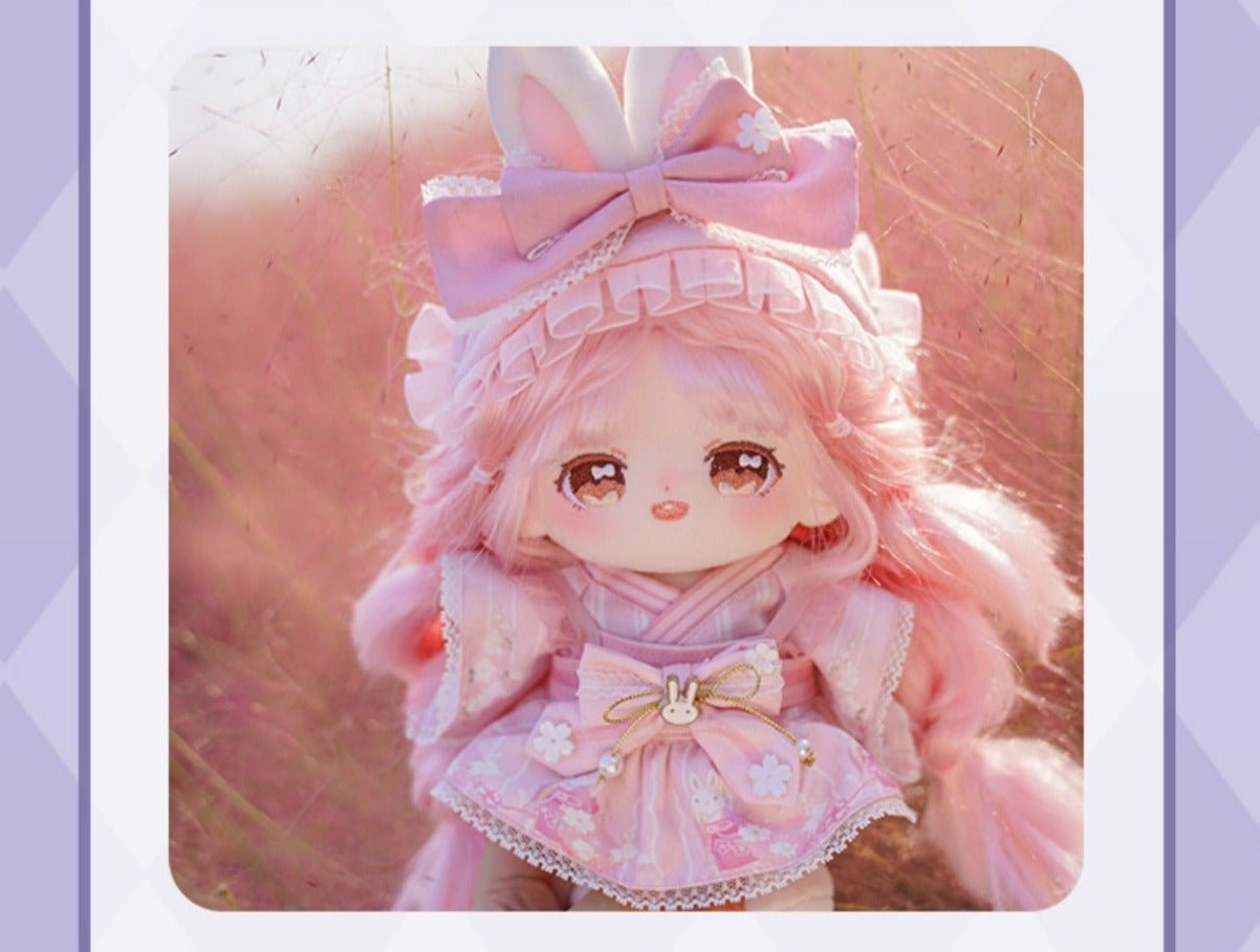 Cute Pink Hair Nikki Cotton Doll - TOY-PLU-106801 - Strawberry universe - 42shops