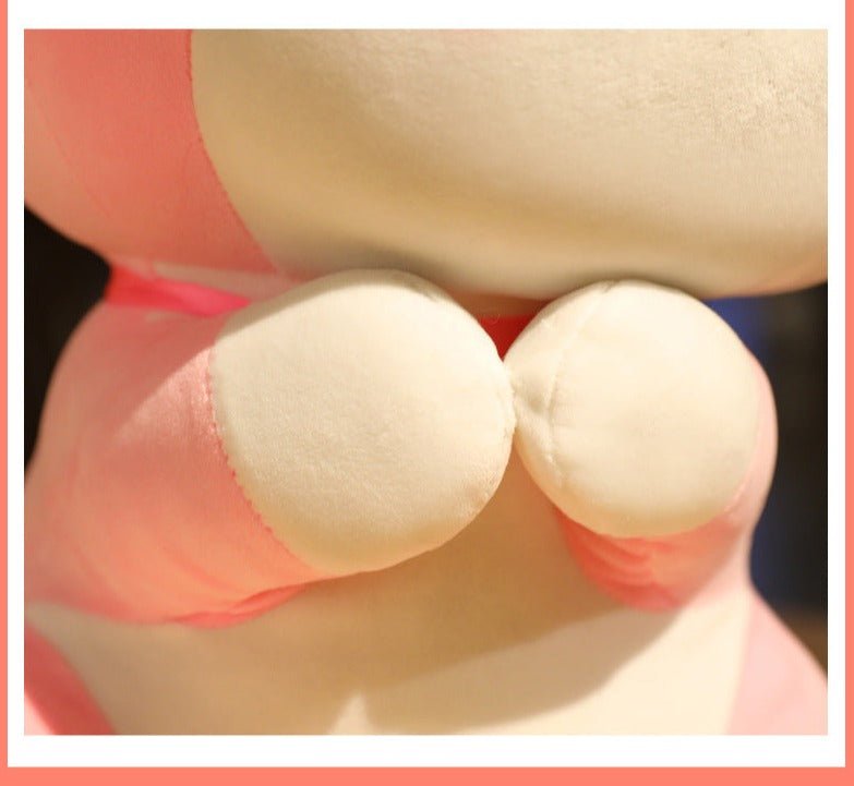 Cute Pink Red Yellow Bunny Plush Toy - TOY-PLU-41707 - Hanjiangquqianyang - 42shops