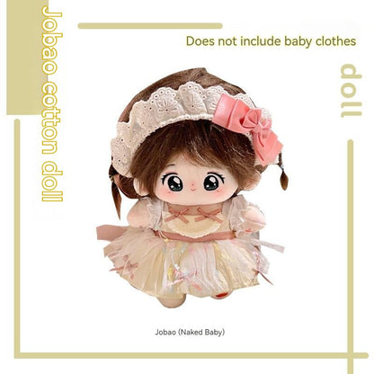 Cute Pink Yellow Doll Clothes Princess Dress 18468:420519