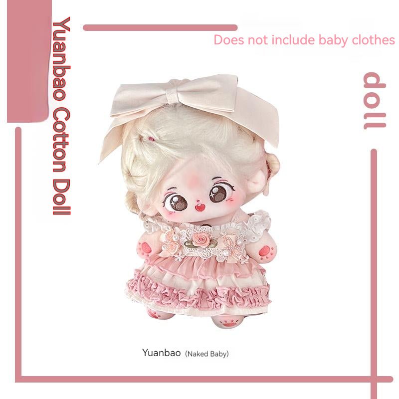 Cute Pink Yellow Doll Clothes Princess Dress 18468:420517
