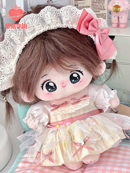 Cute Pink Yellow Doll Clothes Princess Dress 18468:420505 18468:420505