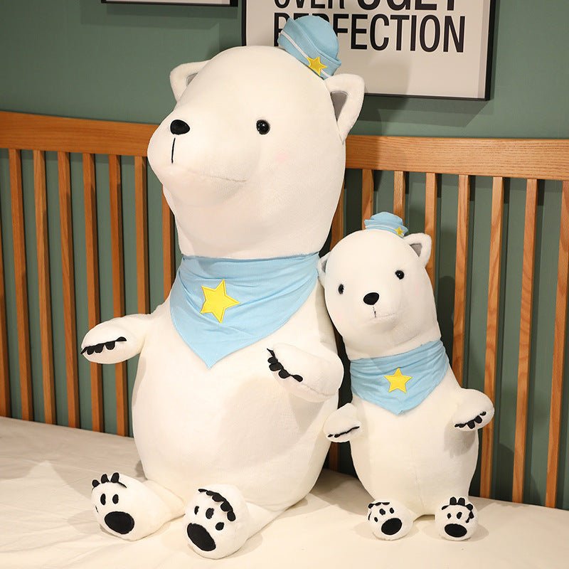 Cute Polar Bear Plush Pillow Toy - TOY-PLU-98301 - Yangzhoukabusha - 42shops