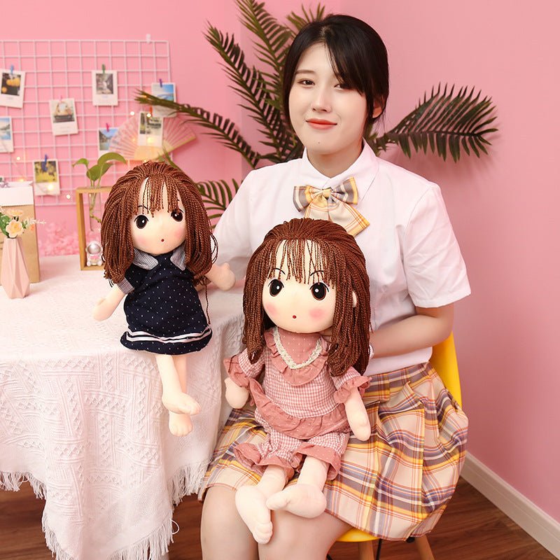 Cute Rag Doll Plush Toy For Girls Gifts - TOY-PLU-65001 - Haoweida - 42shops