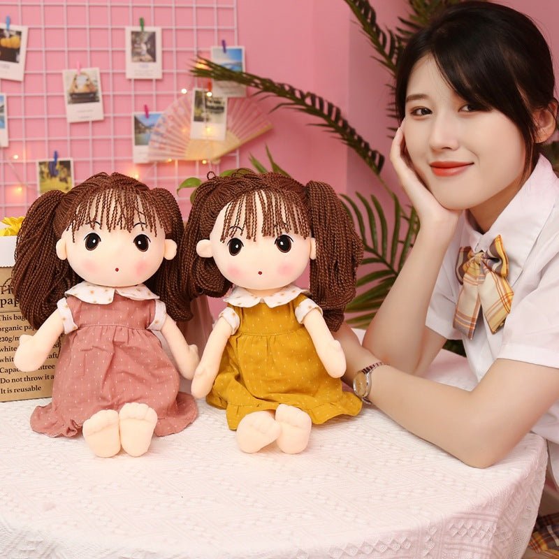 Cute Rag Doll Plush Toy For Girls Gifts - TOY-PLU-65001 - Haoweida - 42shops