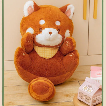 Cute Red Panda Baby Plush Toys - TOY-PLU-10401 - Waigua chupin - 42shops