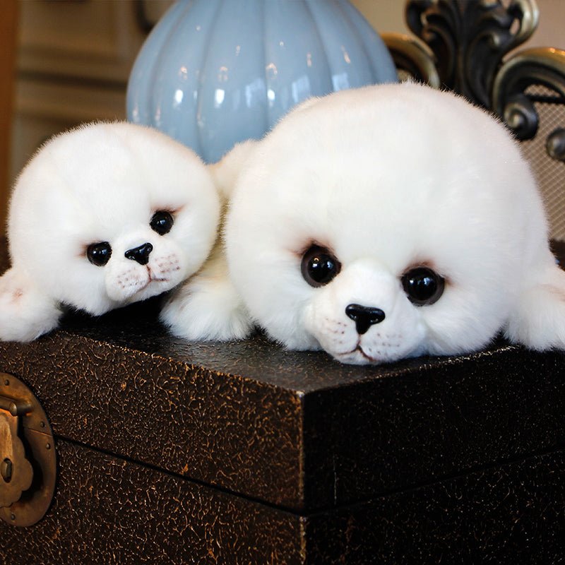 Cute Seal Realistic Stuffed Animal Plush Toy 42shops