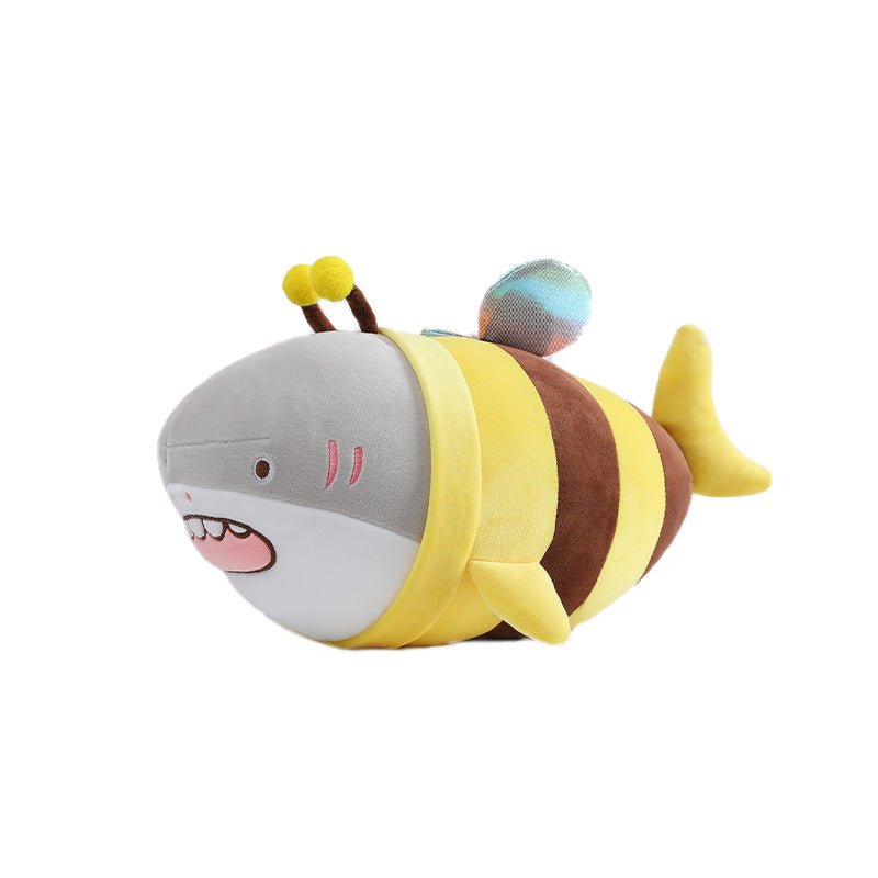 Cute Shark Bee Plush Toy Realistic Stuffed Animal - TOY-PLU-31001 - yangzhouyile - 42shops